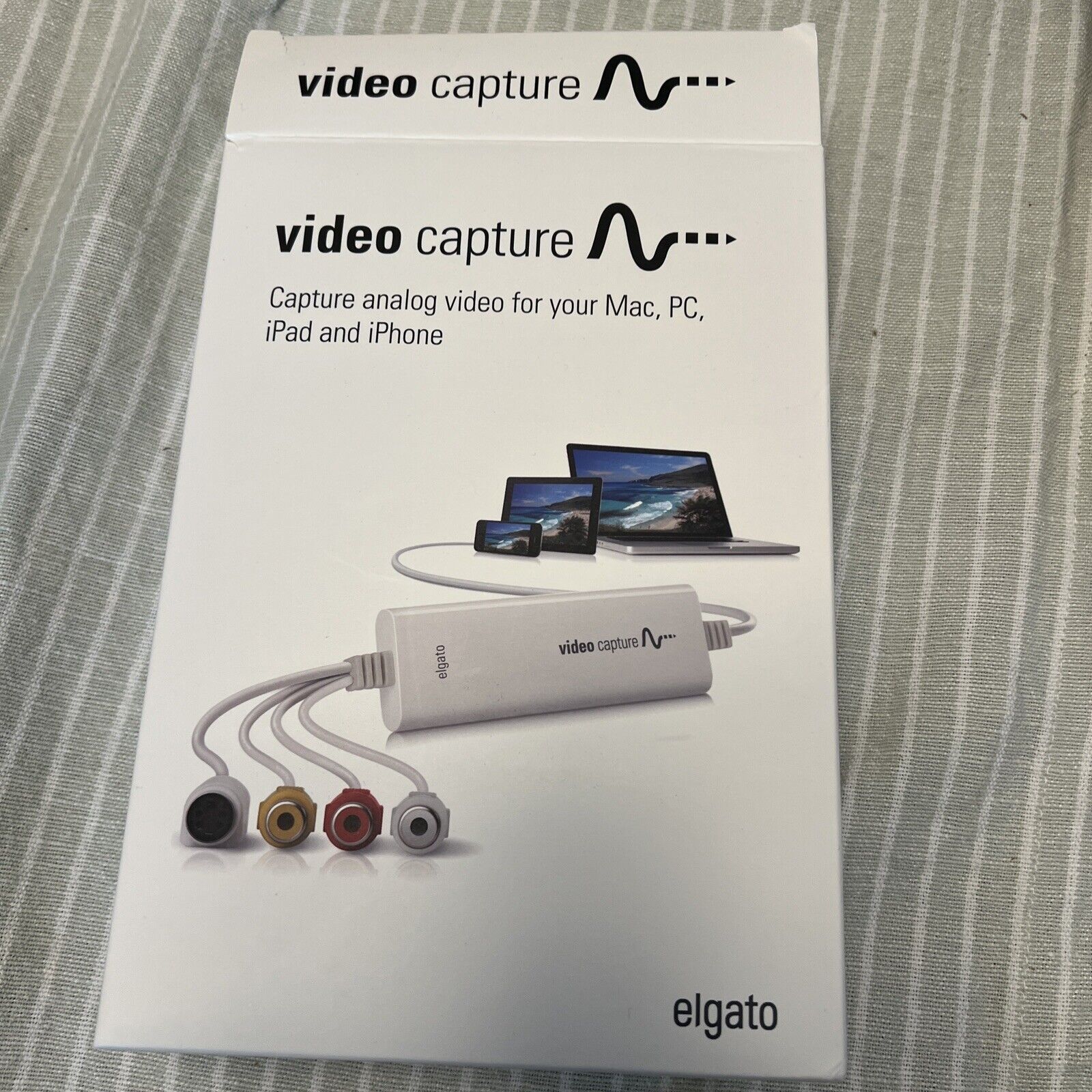 New Sealed Elgato Video Capture – USB 2.0 Capture Card Device Easy to Use