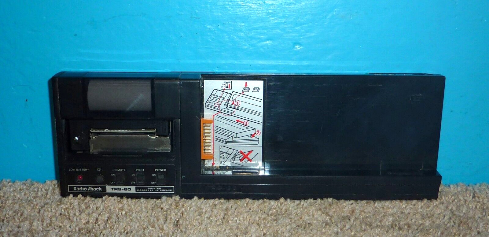 Radio Shack TRS-80 Printer Cassette Interface As-Is 