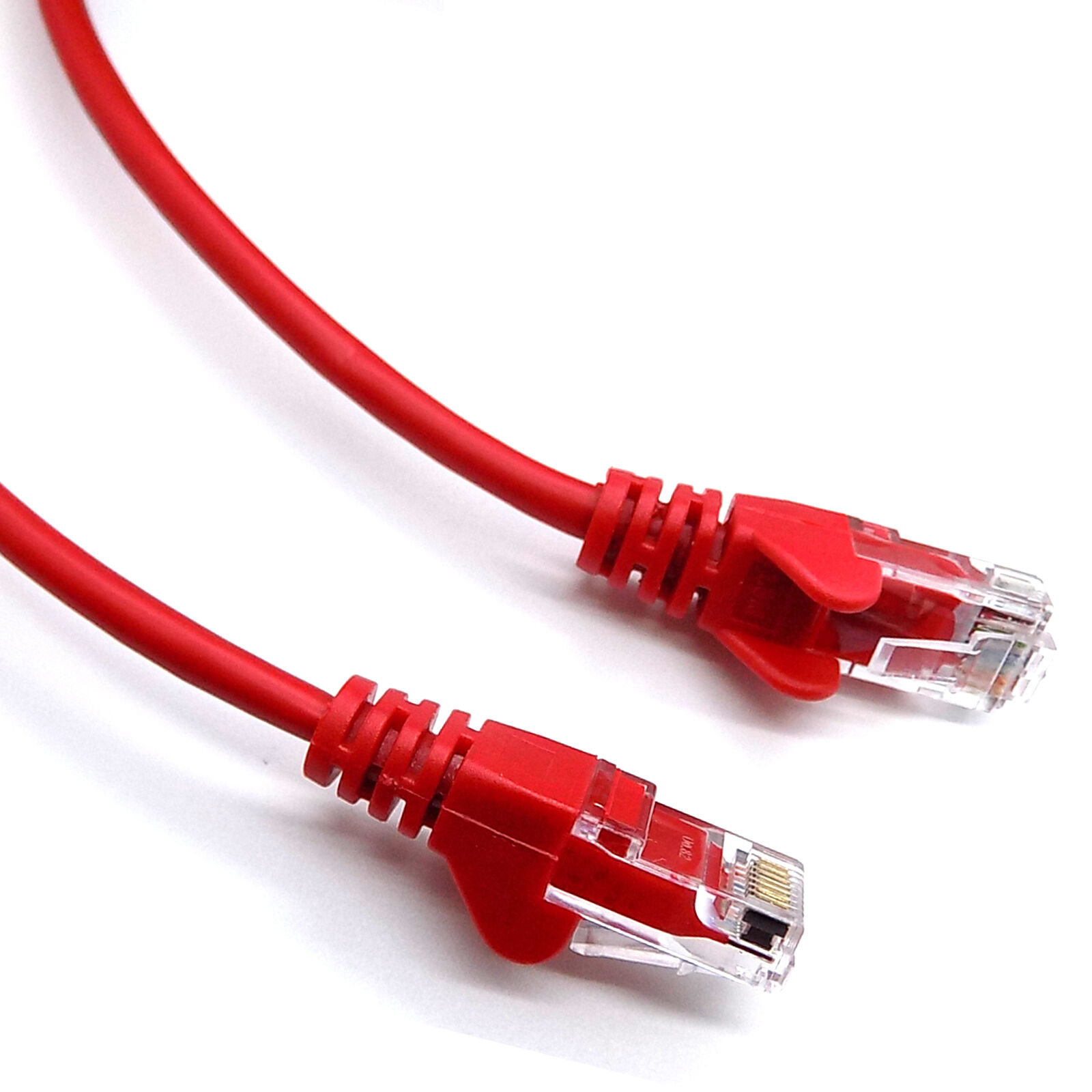 RJ45 Cat5e Network LAN Cable Ethernet Patch Lead Fast Internet 0.25m- 50m Lot