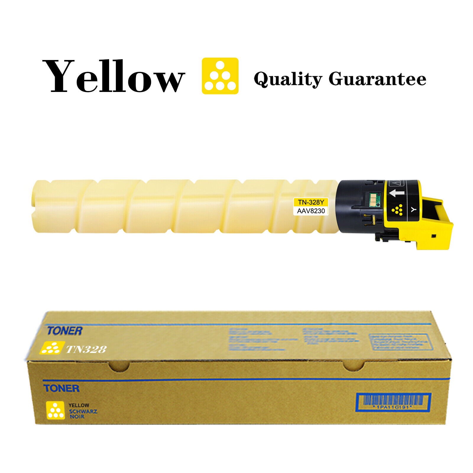 Konica Minolta TN328Y Color Laser Cartridge C250I/C350I Yellow Toner Genuine