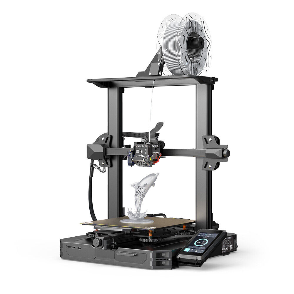 Used Creality Ender 3 S1 Pro 3D Printer with Direct Drive Extruder Kit CR Touch