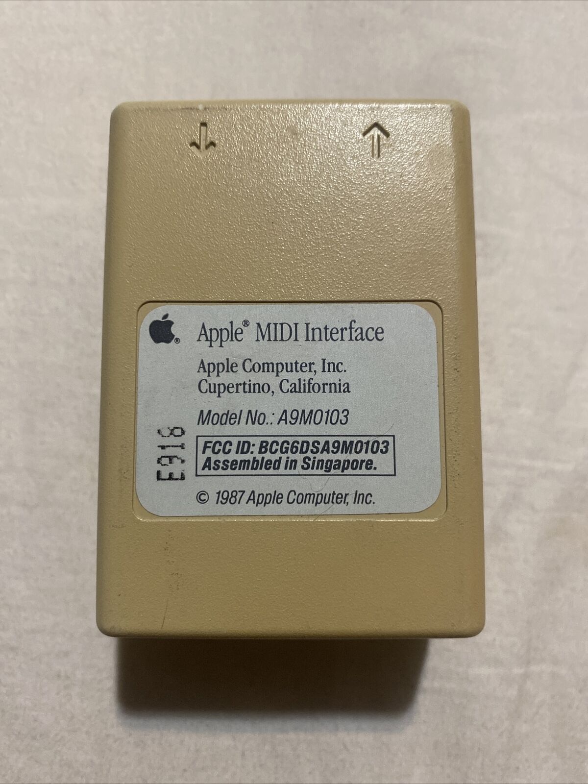 Vintage Apple A9M0103 MIDI Interface for IIGS