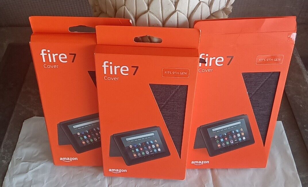 3 Genuine Amazon Cover Fire 7 9th Generation 2019 Release Tablet Original Case