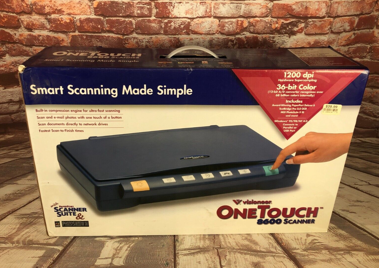 Visioneer OneTouch 8100 Flatbed Scanner