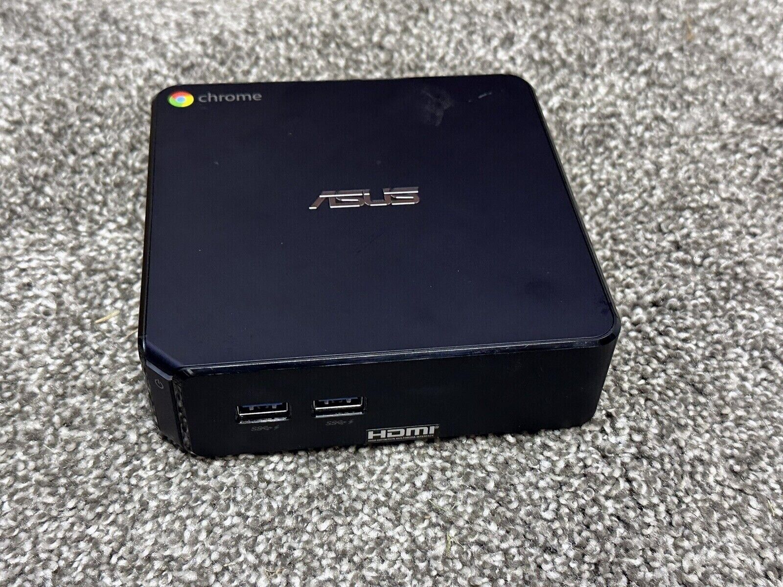 ASUS Chromebox CN60 (16gb SSD, Intel Celeron, 1.40ghz, 2gb RAM) Desktop - Black