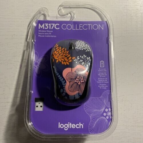 Logitech Mouse M317 Forest Floral