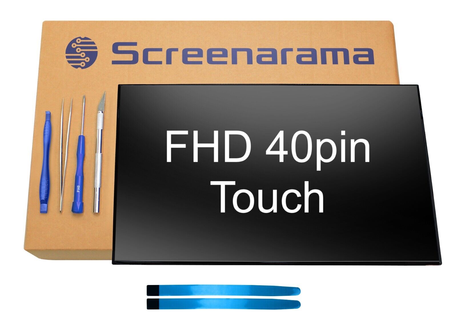 Dell Latitude 7400 P100G P100G001 40pin FHD LCD Touch Screen SCREENARAMA * FAST
