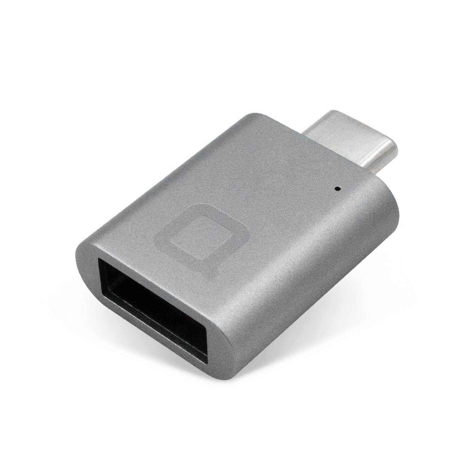 nonda USB-C to USB 3.0 Mini Adapter [Worlds Smallest] Aluminum Body with Indi...