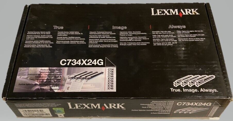 Lexmark C/X73x, 74x 3-Pack 20K Photoconductor Kit