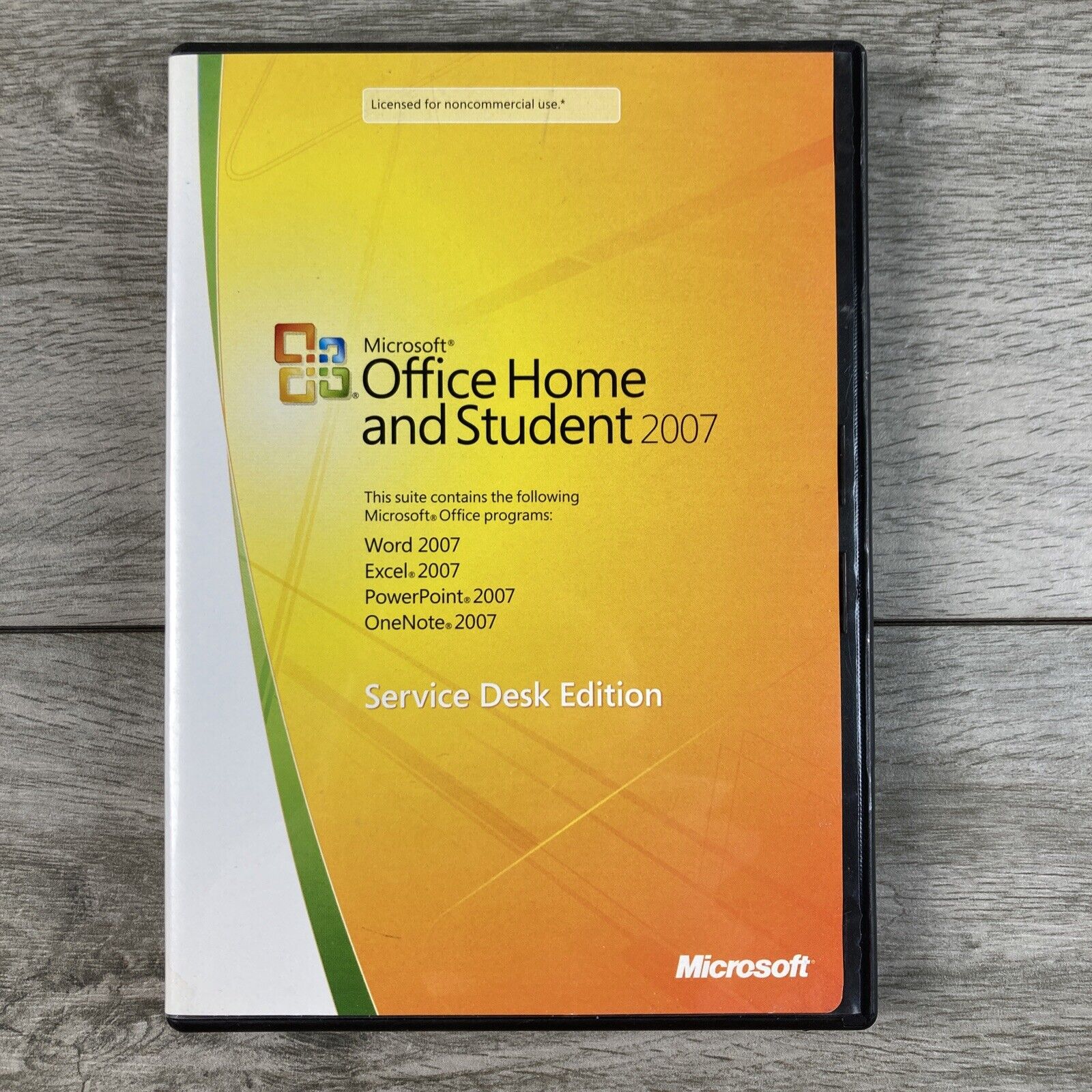 Microsoft Office Home and Student 2007 Service Desk Edition w/ Product Key