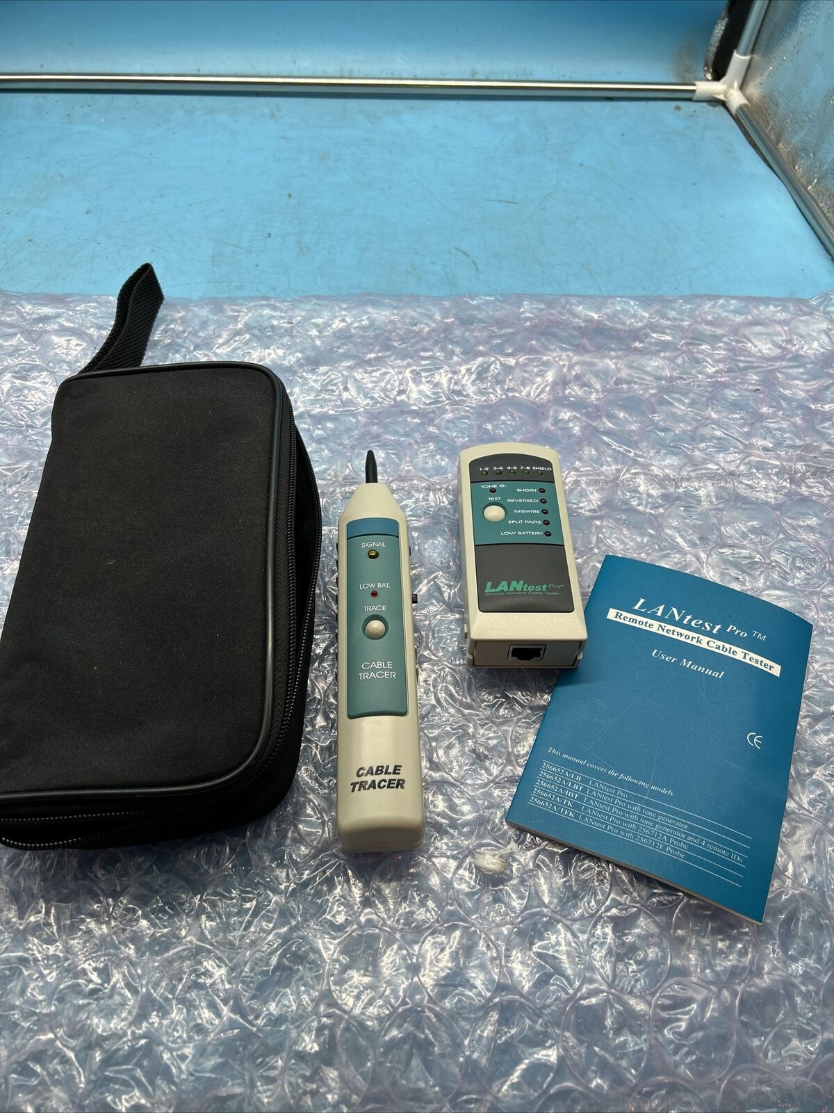 LANtest Pro Remote Network Cable Tester With Case