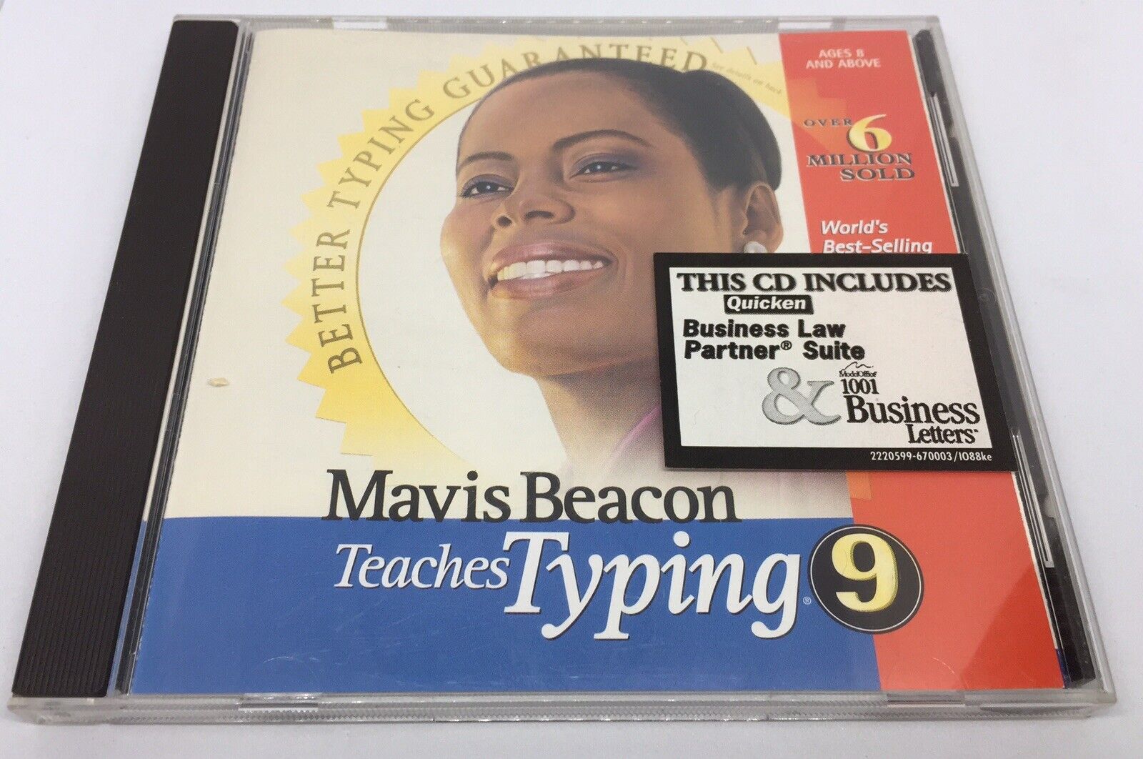 Mavis Beacon Teaches Typing 9 PC CD Mindscape 1998
