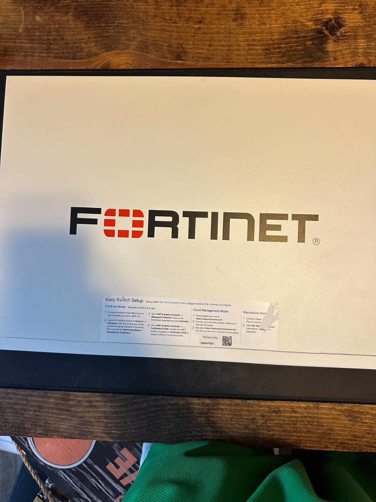 Fortinet FortiSwitch FS-124E-FPOE L2 Managed 24 Ports PoE Switch