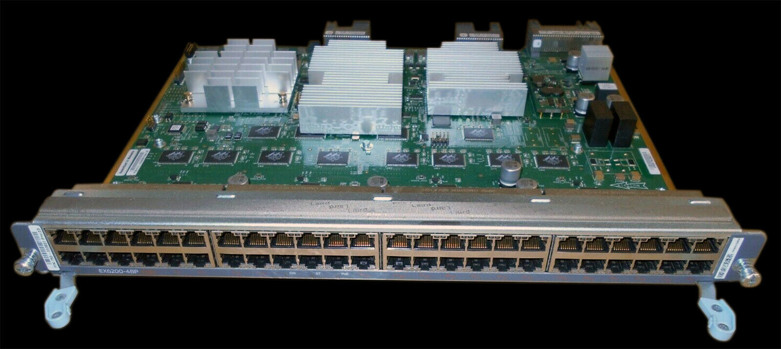 Juniper EX6200-48P, 48-Port 10/100/1000BASE-T PoE+ Ethernet Line Card