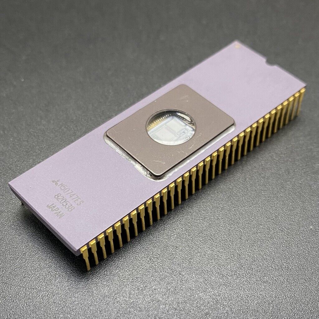 Mitsubishi M50747ES Processor DIP64 8Bit Enhanced 6502 CPU Eng Sample 740 ES