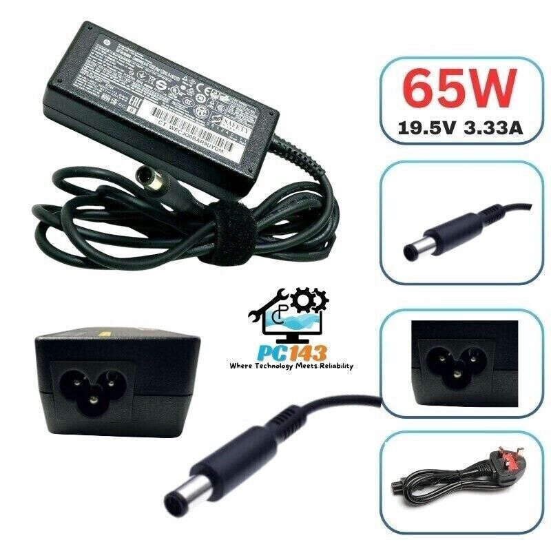 HP 65W 7.4mm 19.5V 3.33A AC Power Adapter Charger HP Pavilion g7-2240us Notebook