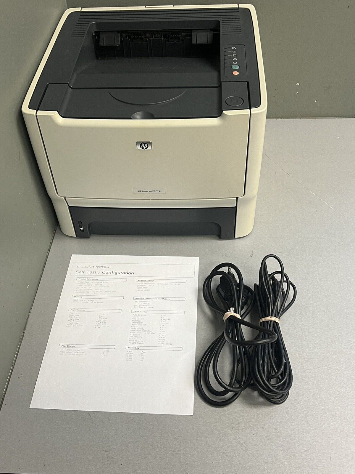 HP LaserJet P2015 Workgroup Monochrome Laser Printer w/ 15789 Printed Pages