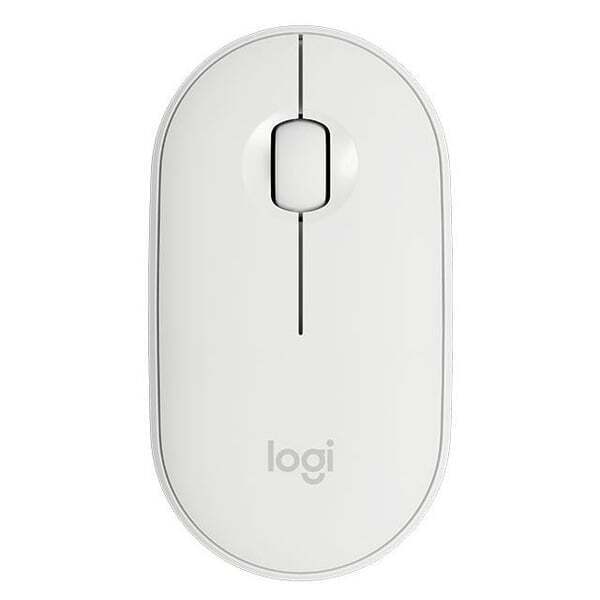 Logitech Pebble M350 Wireless Optical Mouse - Dual connectivity -Mac PC Chome OS