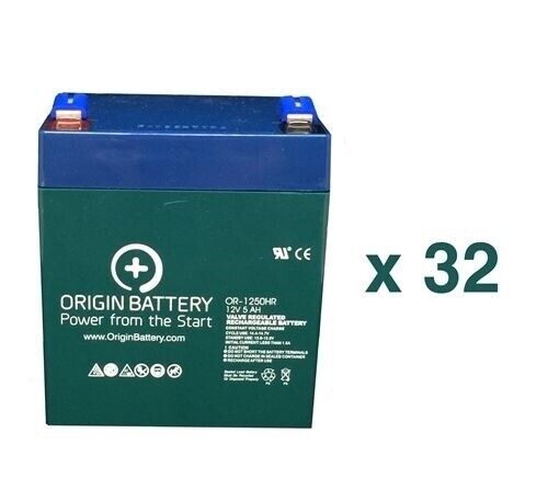APC SRT5KRMXLT Battery Replacement Kit - 32 Pack 12V 5AH High-Rate Series