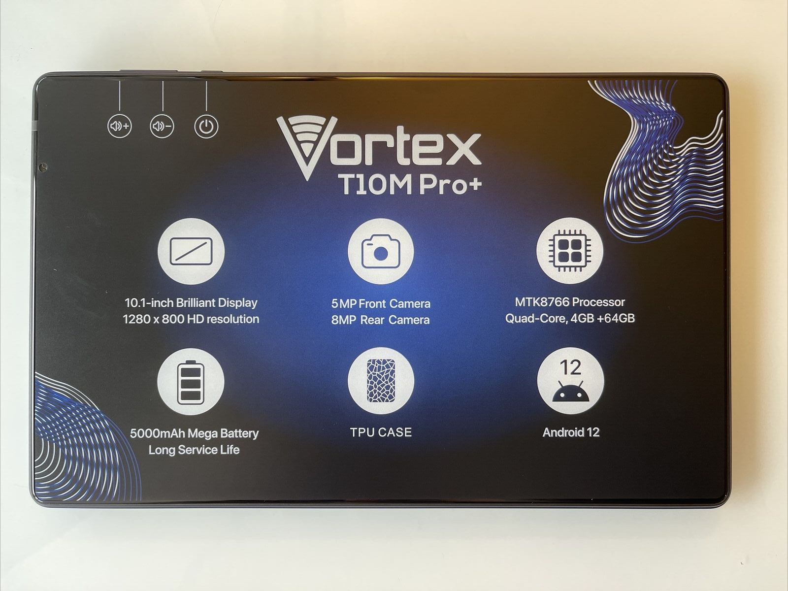 Vortex T10M Pro+ Tablet (Unlocked) Blue 10.1\