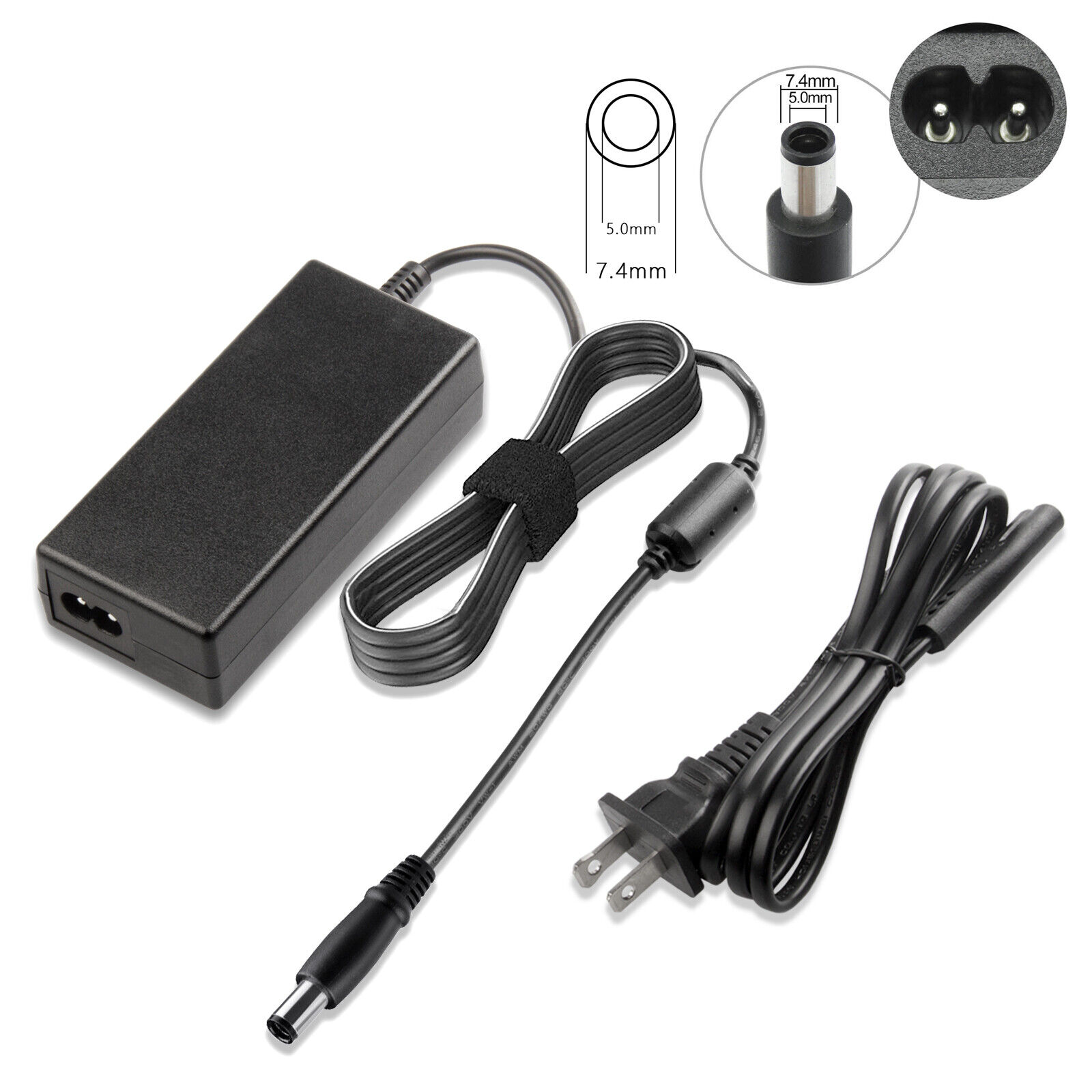 For HP EliteBook 2760p 6930p 8440p 8460p 8470p AC Power Charger Adapter 65W 3.5A