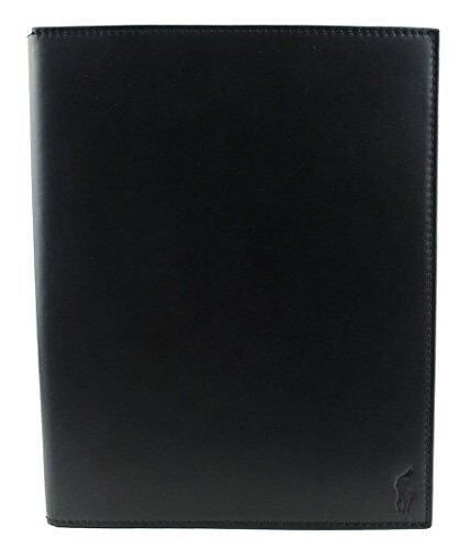 $145 Polo Ralph Lauren Leather Tablet Case Black