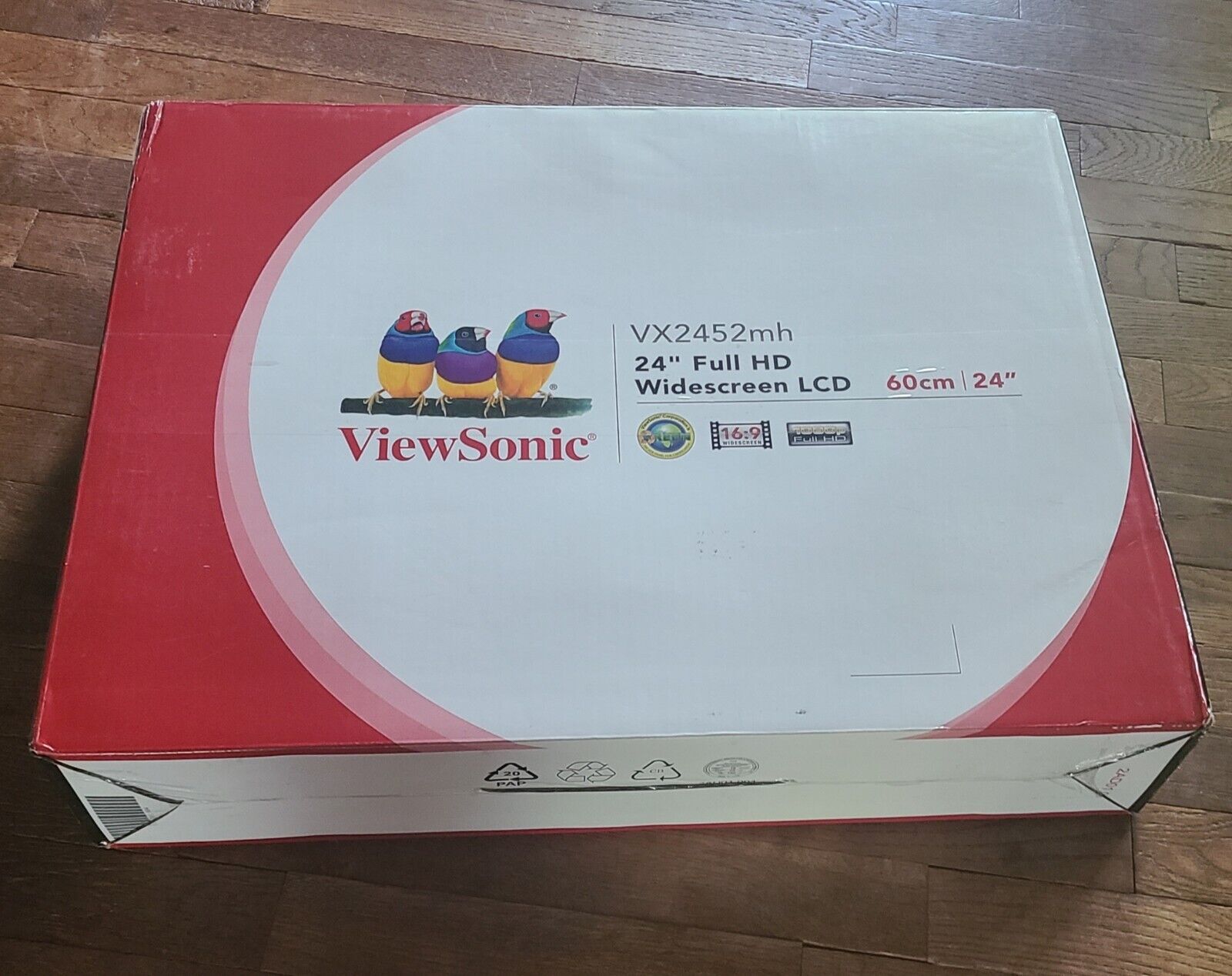 NEW: ViewSonic VX2452mh 24 in Widescreen LCD Monitor