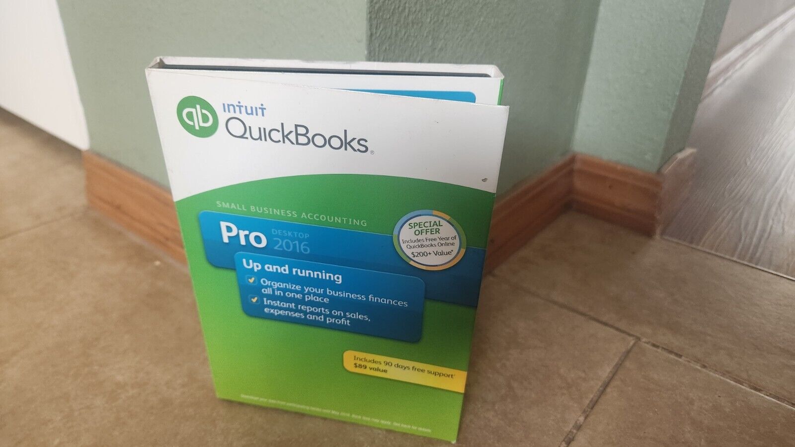Intuit Quickbooks Pro Desktop 2016 software For Windows No Subscription Tested 