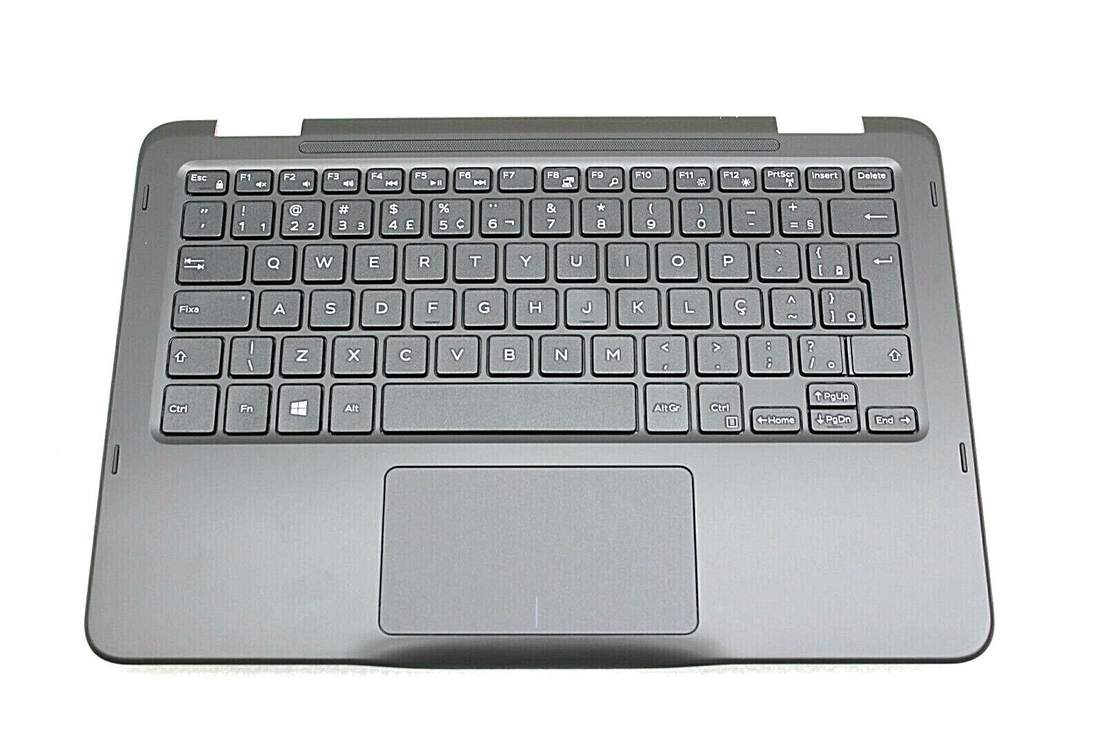 J82HR Dell Inspiron 3168 3169 3179 Palmrest Laptop Keybrd Brazilian Portuguese 