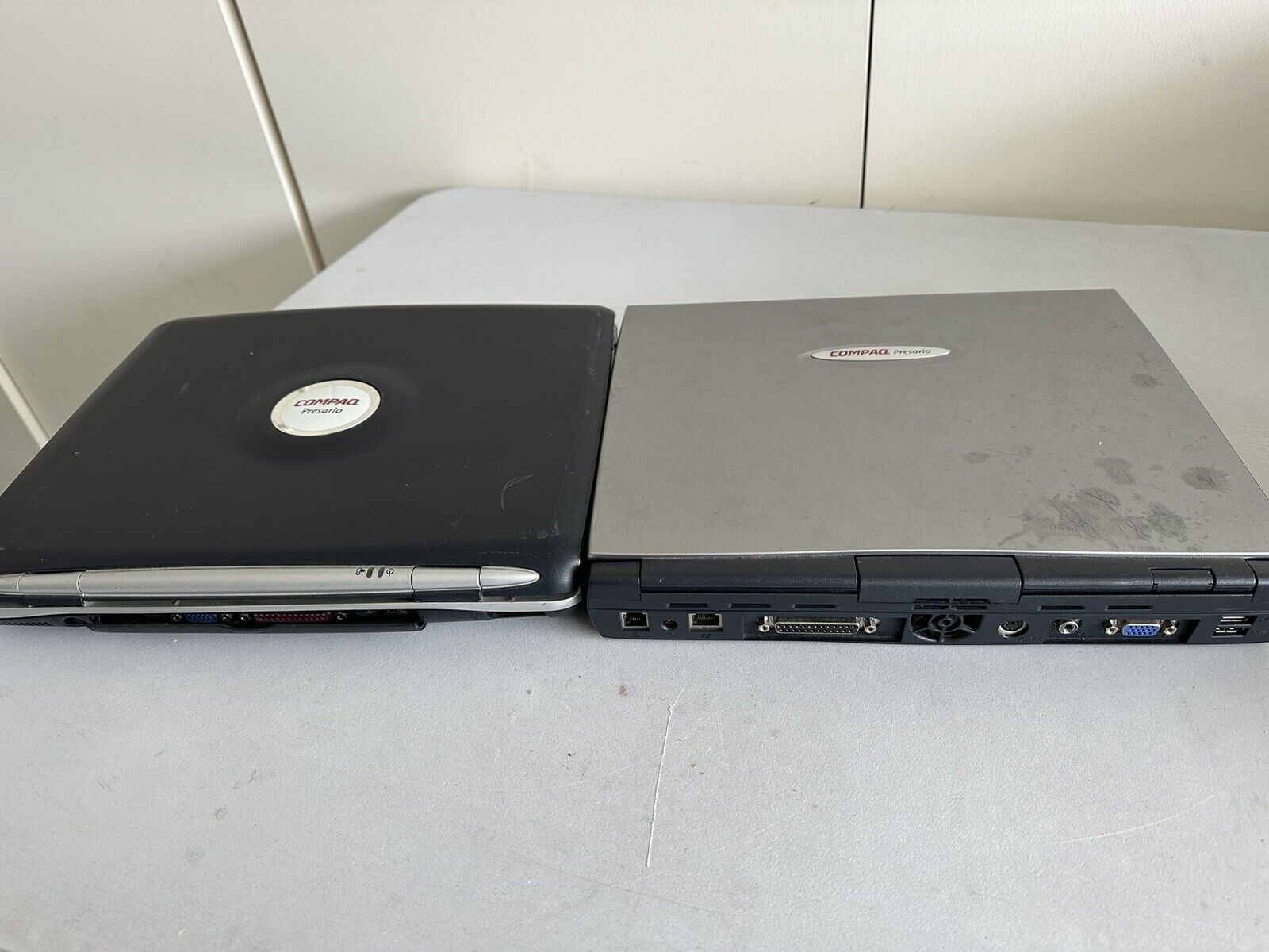 Lot Of 2 Compaq Presario Laptops. 1 Model 700 And 1 Model 1200. Used-Parts.