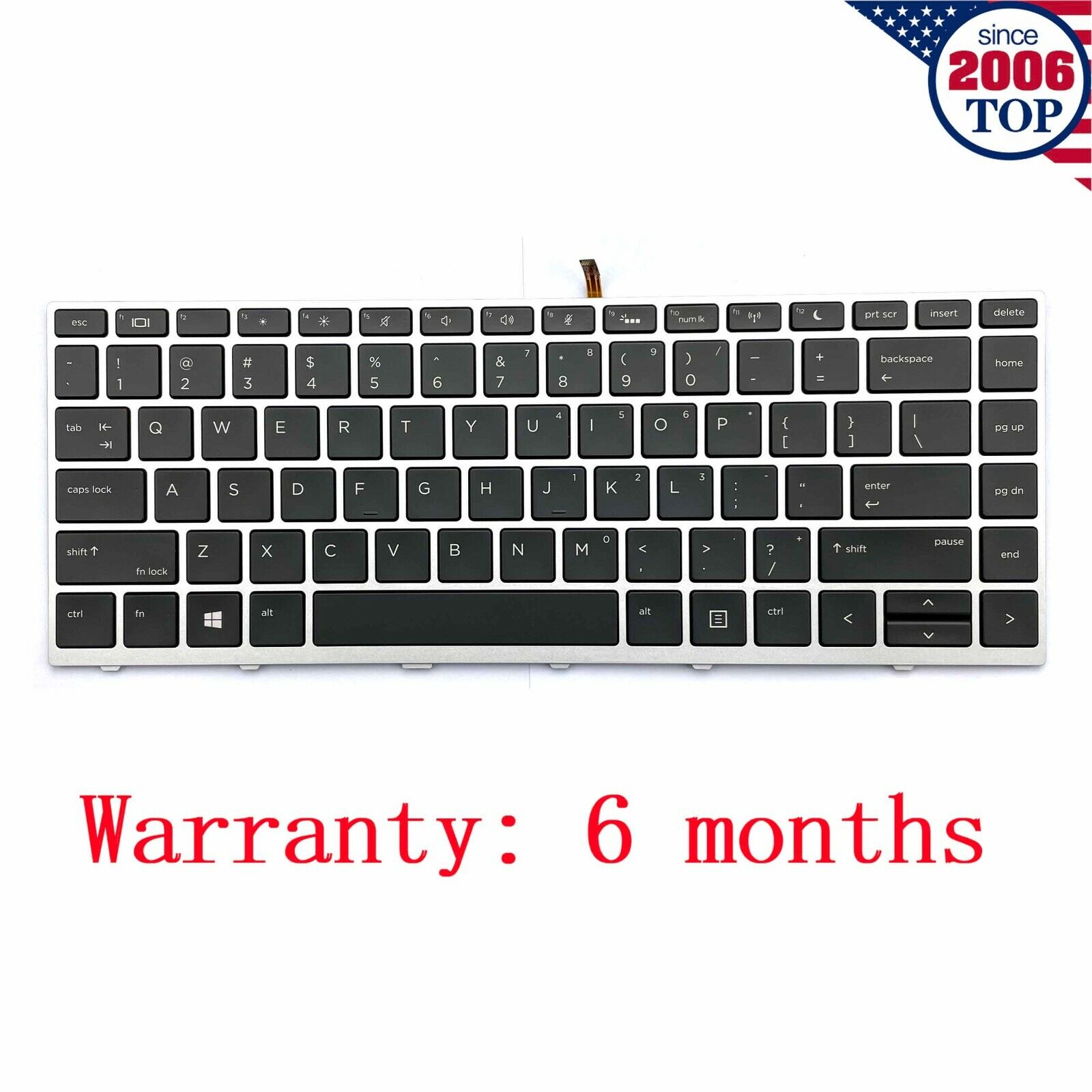 Original US Keyboard with Backlit for HP ProBook 430 G5 440 G5 445 G5 640 G4 G5