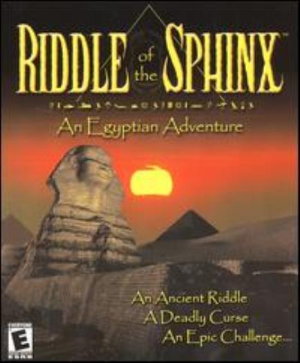 Riddle Of The Sphinx PC CD ancient Egypt archeology tomb secrets mystery game
