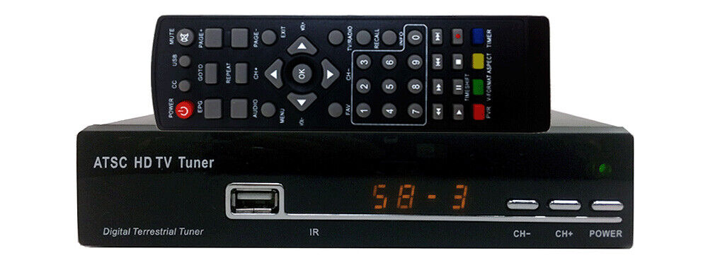 Aerial TV Box With USB 2.0 Port Digital Media player Recording Scheduler EPG 