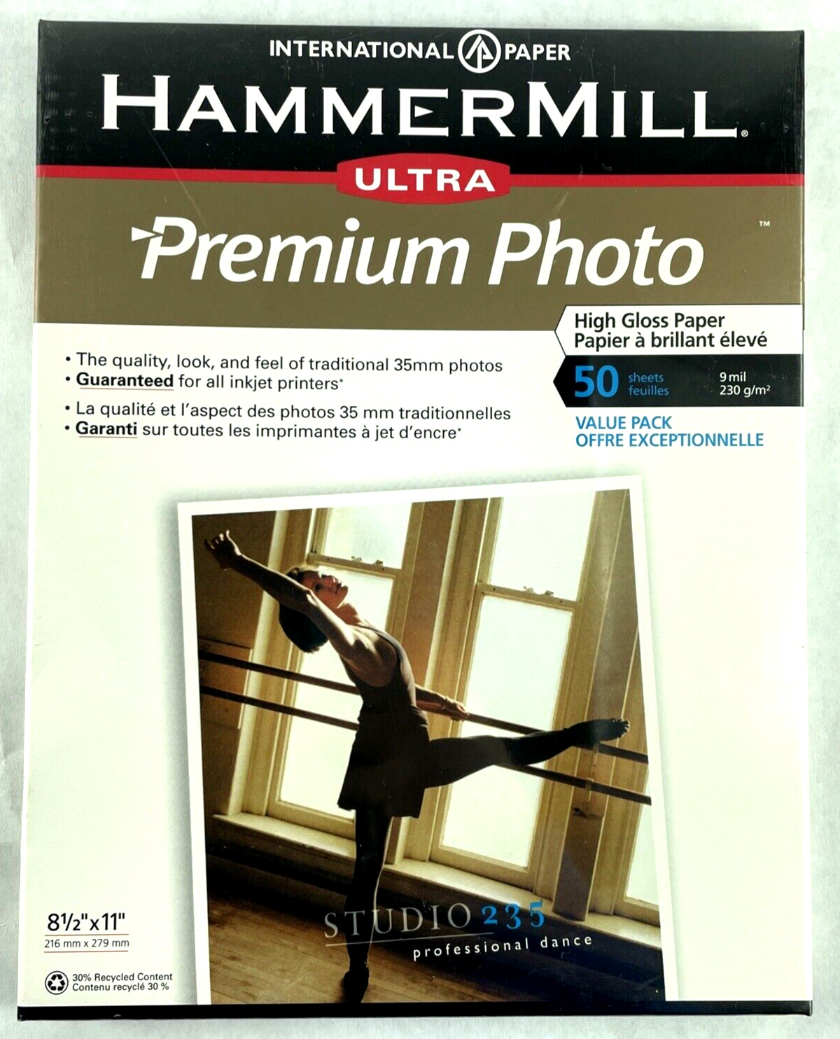 Hammermill Ultra Premium High Gloss Photo Paper 9 Mil 50 Sheets, 8.5 x 11