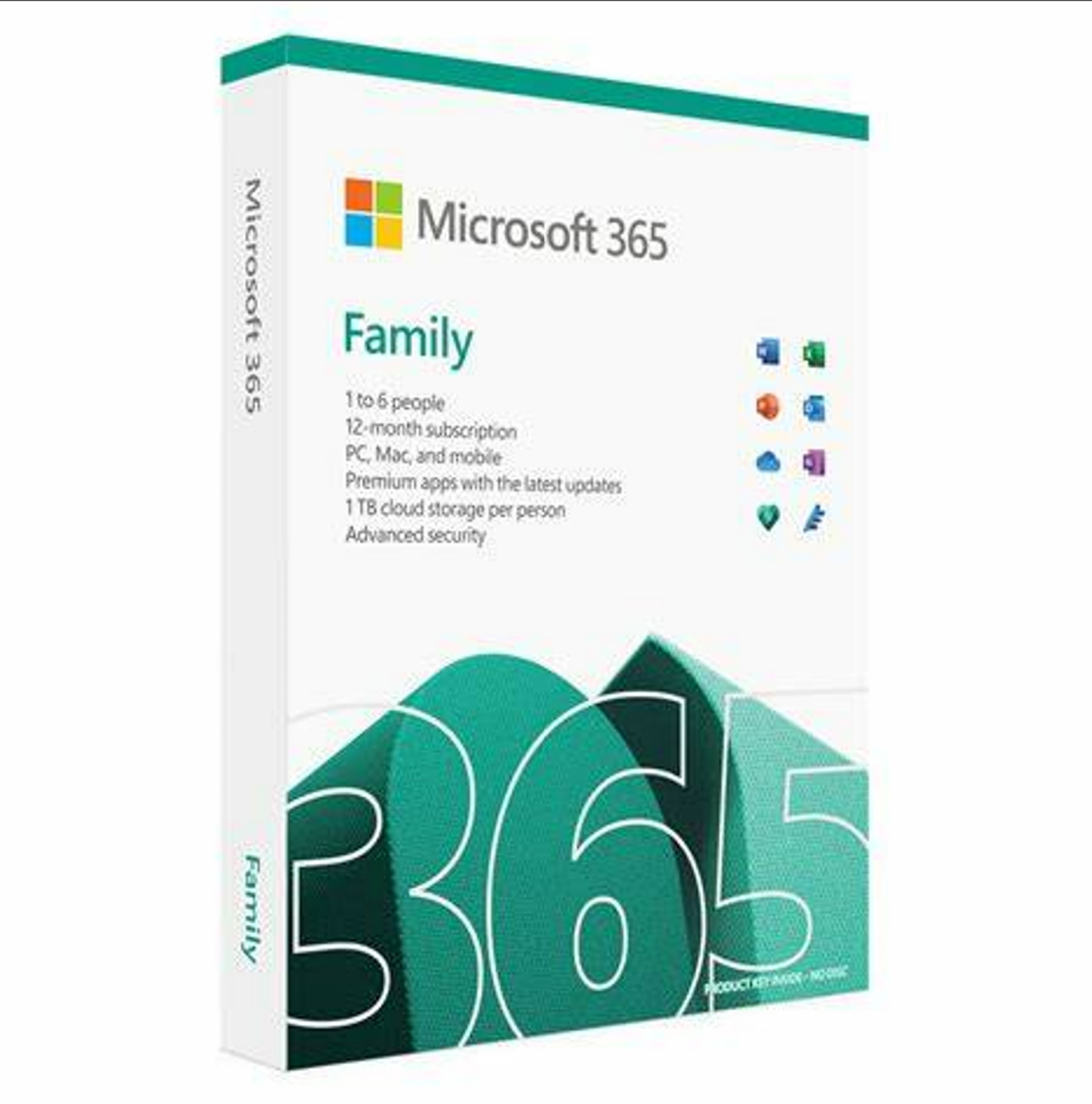 Microsoft 365 Family, 12-Month Subscription, 6 Users shipped USPS