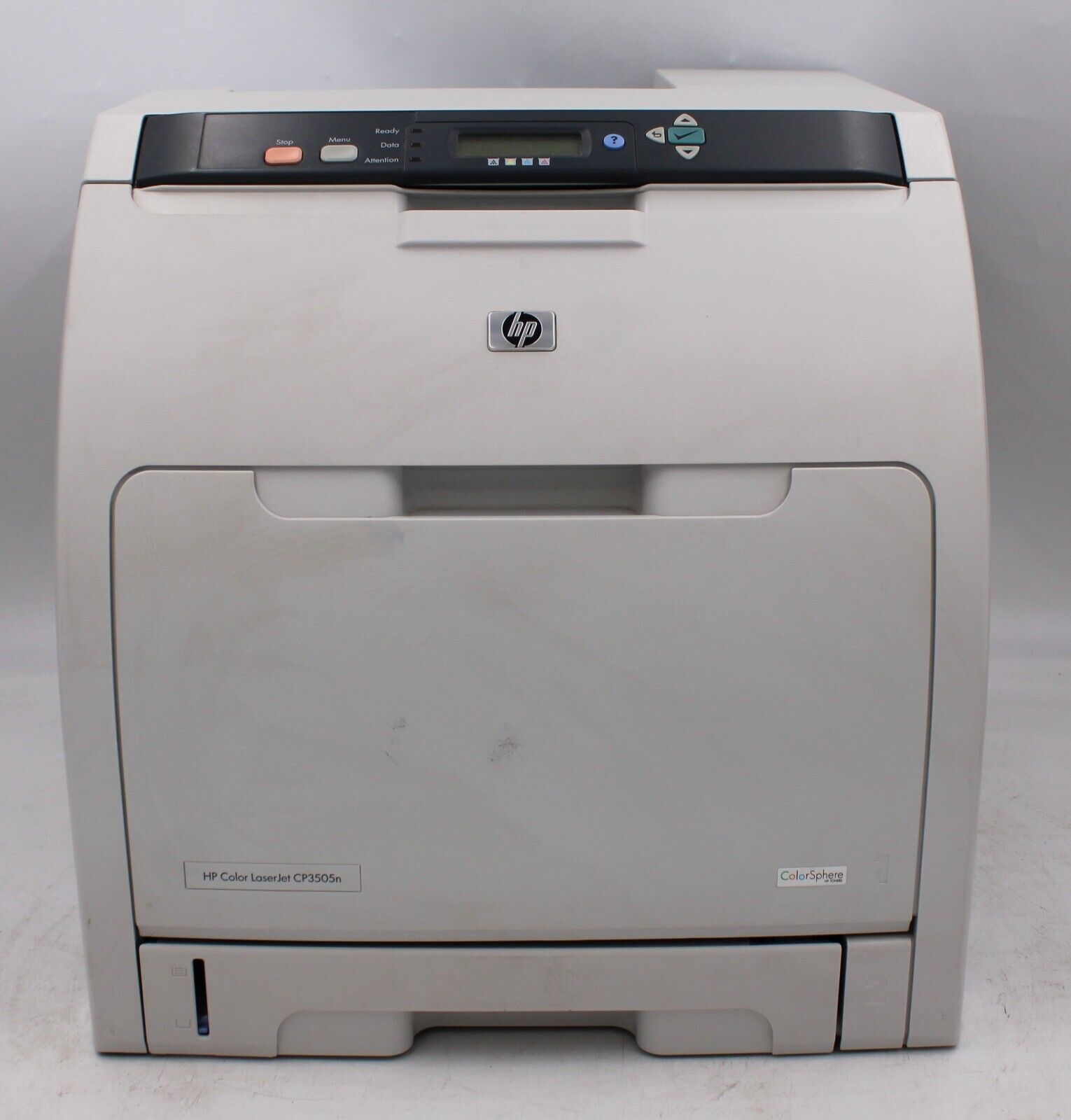 HP Color LaserJet CP3505n Color Laser Printer With Toner TESTED CB442A