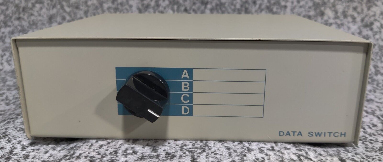 Vintage Data Transfer Switch 4 Channel Computer Parallel Serial Control