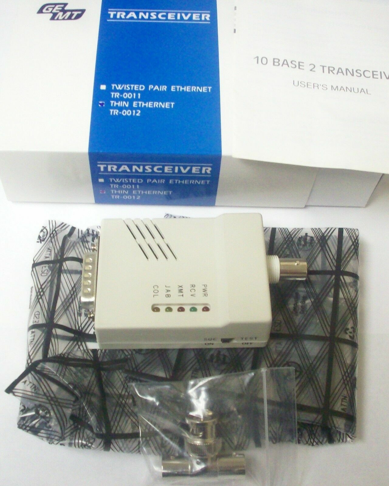 10 Base 2 Network Thin Ethernet Transceiver TR-0012