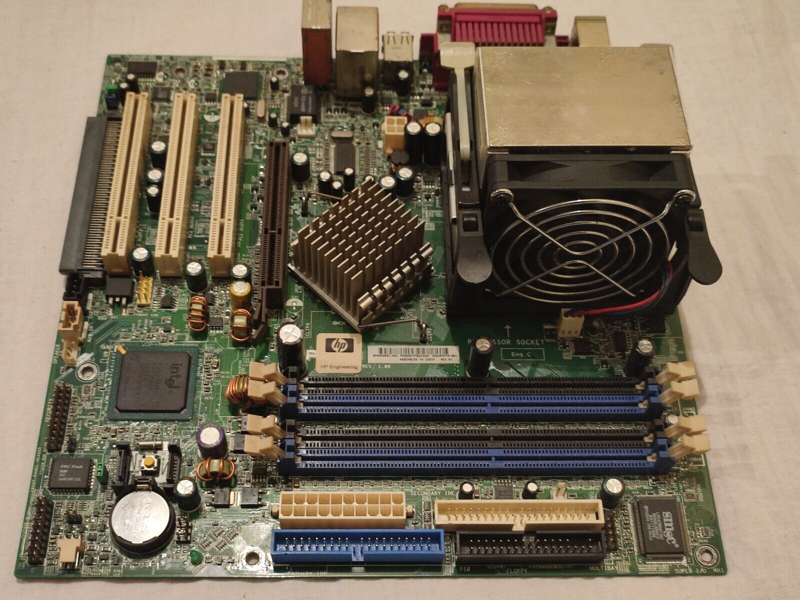 100% Good - HP Compaq D530/D330  478 Motherboard  - TESTED- AS GIFT CPU AND FAN