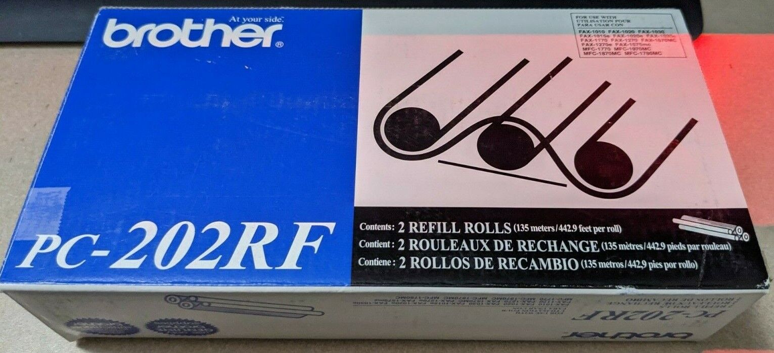 Brother, PC-202RF, Refill Roll, Black (ONLY ONE)