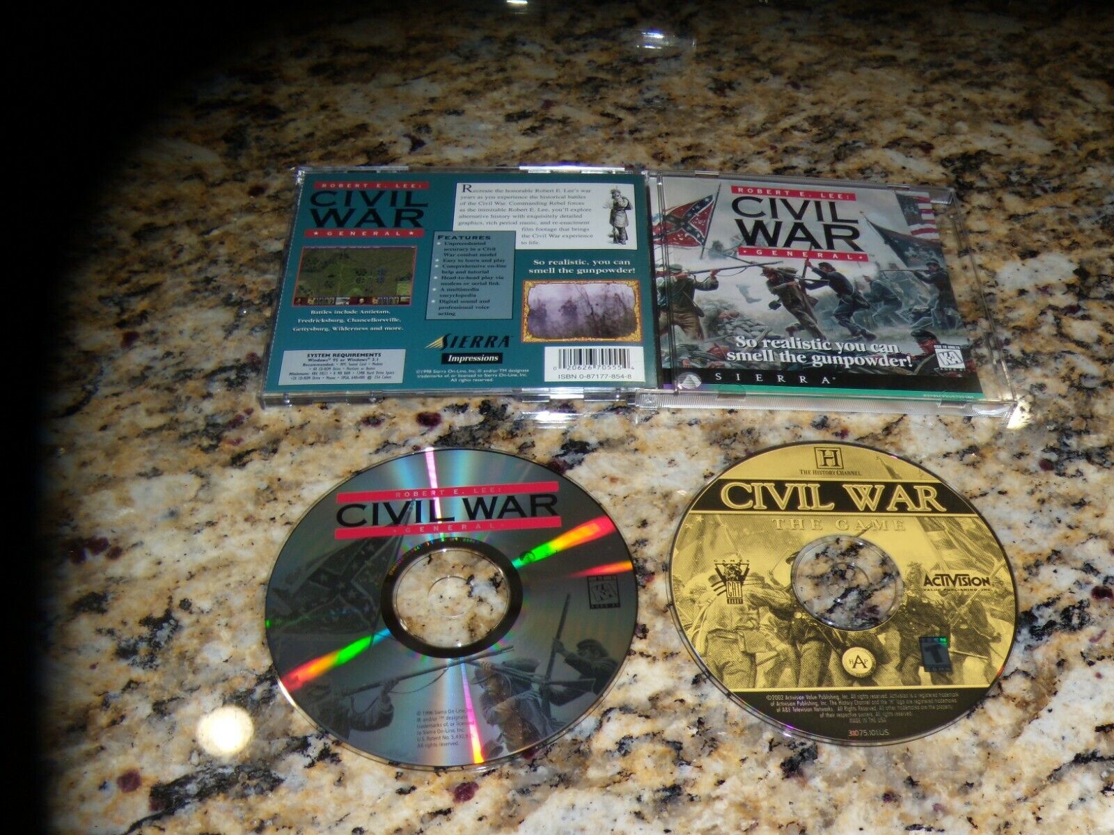Robert E. Lee Civil War General & The History Channel Civil War the Game - PC