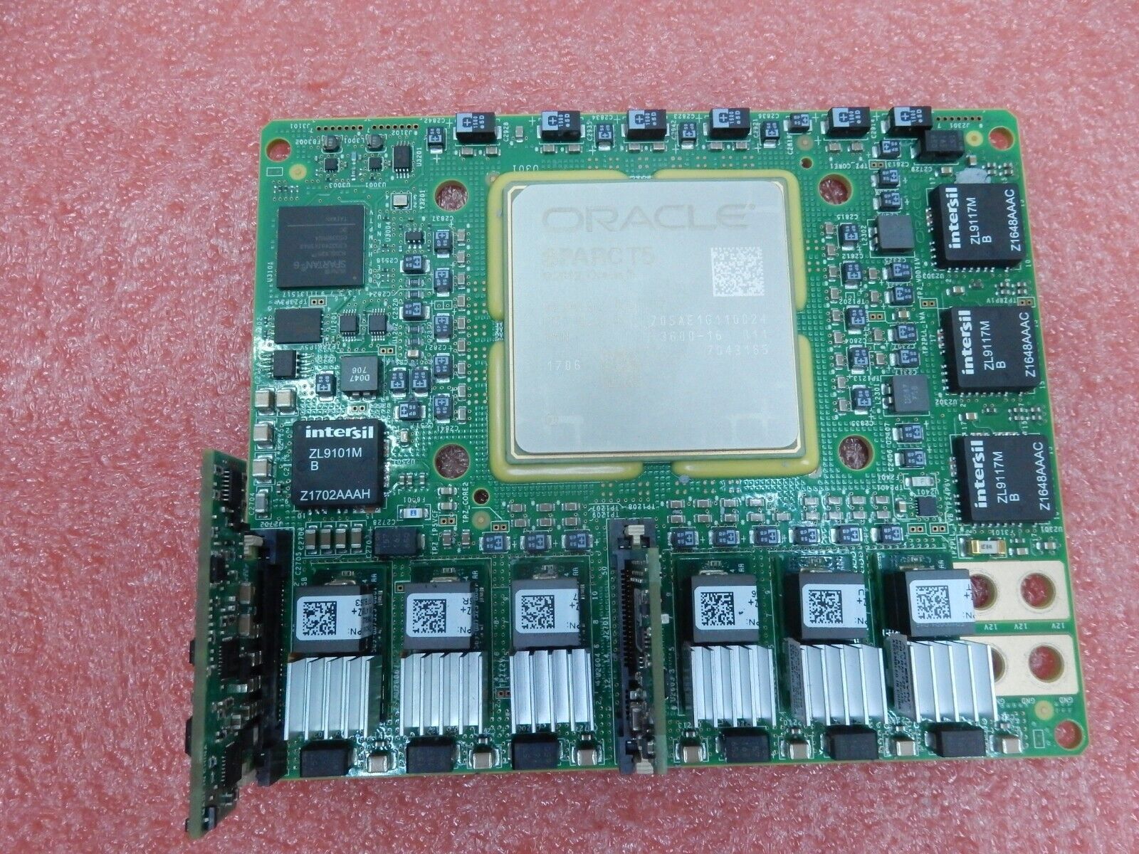 SUN ORACLE SPARC T5-2 SPARC-T5 16-CORE CPU P/N: 7043165 W/ MEZZANINE-7306299  T7