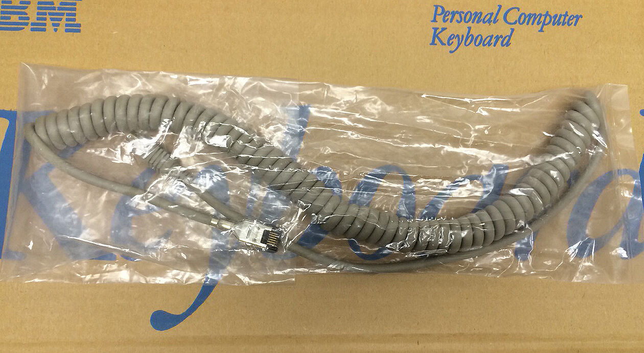 1393081 | NOS: IBM Clicky Keyboard Cable SDL to PS/2