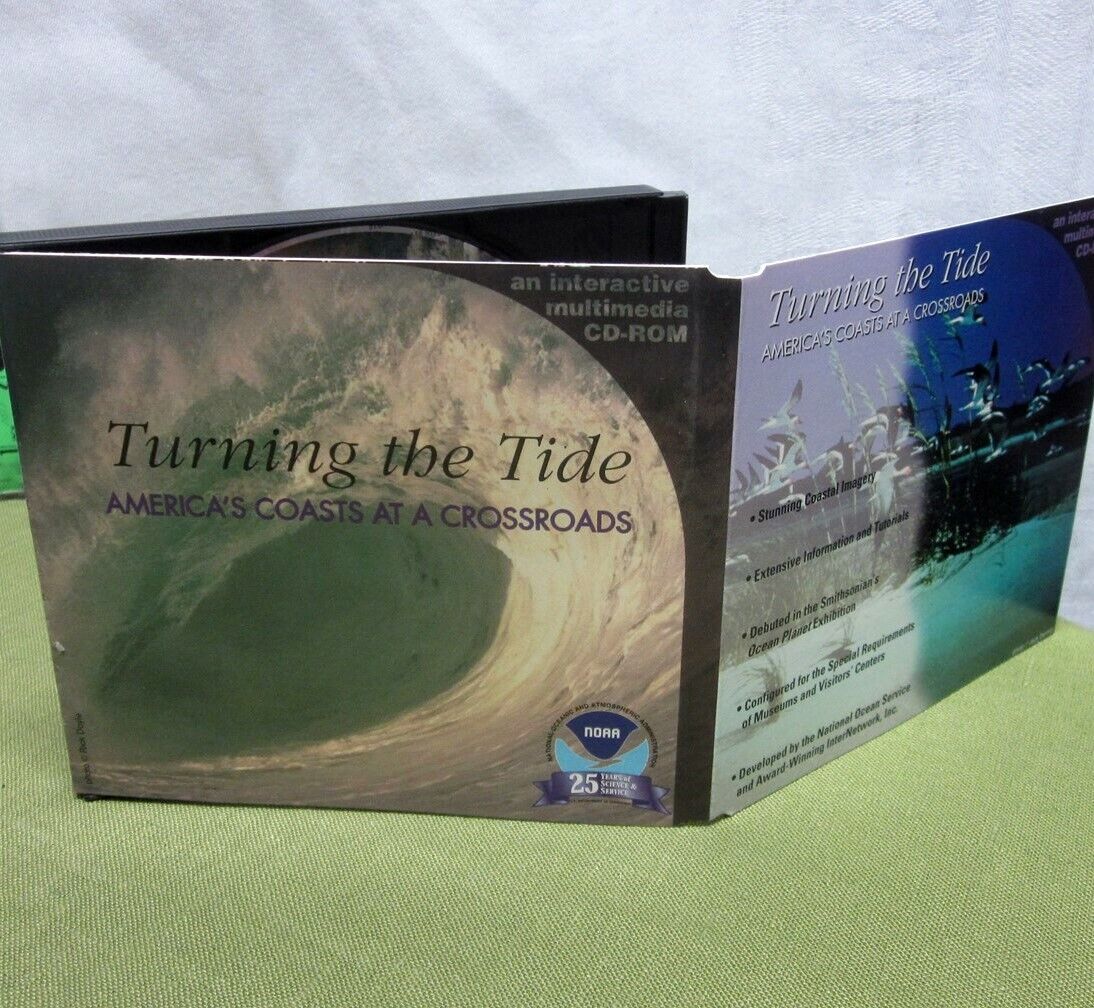 TURNING THE TIDE America’s Coasts at Crossroads CD-Rom marine environments 1997
