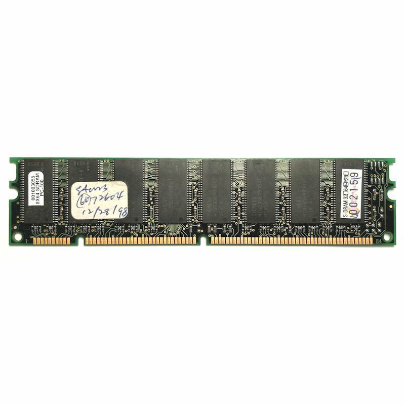 RAM 64MB 84 Pin SDRAM PC-100 Vintage 64 MB S-DRAM Old Desktop Computer Memory