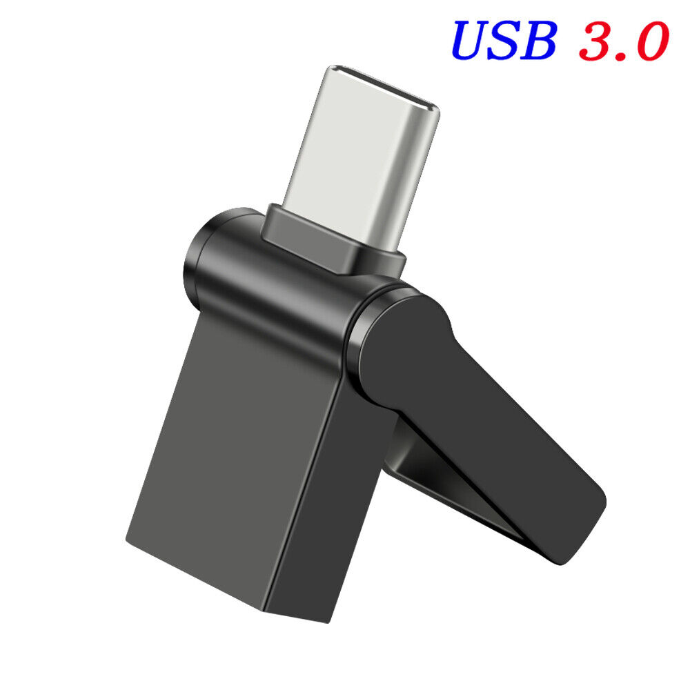 2TB 1TB TYPE-C Metal Pen Drive USB 3.0 Flash Drive Mini Memory Stick For PC 64GB