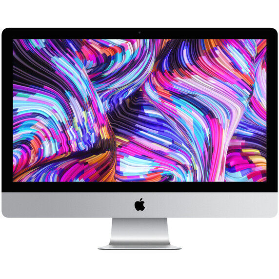 2019 Apple iMac 27\'\' (Retina 5K) 3.0GHz 6-Core i5 MRQY2LL/A, 8GB 1TB Fusion,Good