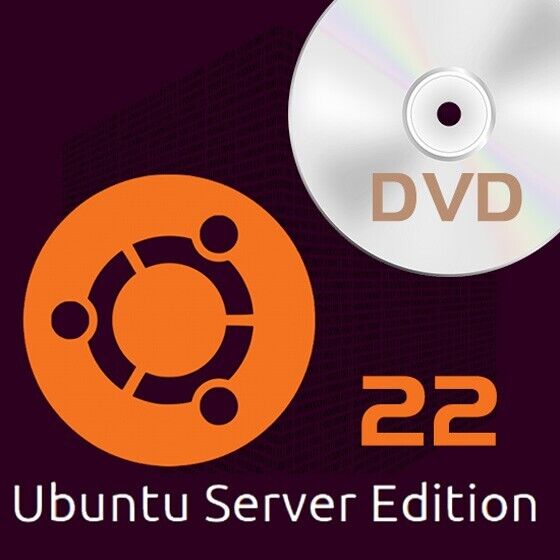 UBUNTU SERVER 22.04.1 LTS LINUX INSTALL & LIVE 64bit DVD
