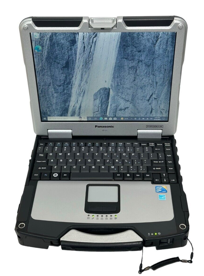 Panasonic Toughbook CF31 Core i5 M520 2.4GHz 8GB RAM 512GB SSD Win 10 Pro