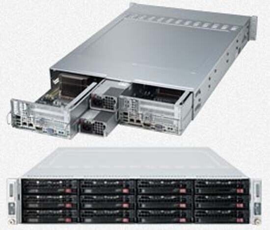 Supermicro SYS-6027TR-DTRF 2-Node Barebones Server NEW IN STOCK 5 Year Wty